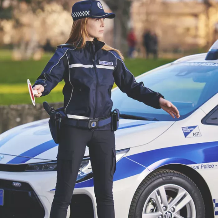 Pantalone invernale Kaama con tasconi laterali