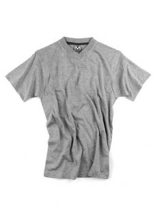 T-shirt unisex, scollo a V, manica corta, vari colori