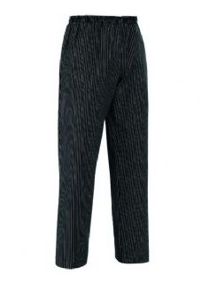 Pantalone coulisse tasca a toppa, gessato
