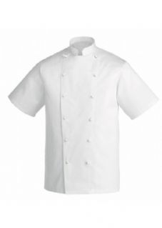 Giacca cuoco Security, mezze maniche, bianco (1036 - 102004)