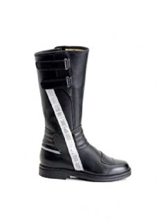 Unisex stivali moto estivo -suola gomma-fodera pelle art. 1939