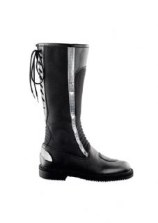 Unisex stivali Auto-motomontati estivo suola gomma- fodera pelle forata art. 2612