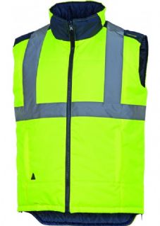 Gilet Fidji HV Reversibile,Giallo