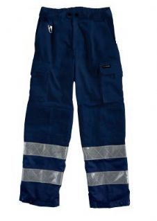 Pantalone Protezione Civile Alta blu Alta Visibilità