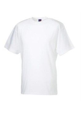 T-shirt leggera, bianca, manica corta, ZT150