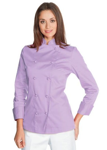 Giacca cuoco Lady Estoril, lilla Giacca cuoco Lady Estoril, lilla