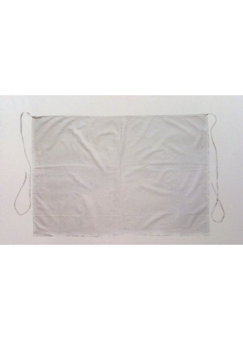 Falde Kiparis senza pettorina, cotone bianco, 72x100cm, Falde Kiparis senza pettorina, cotone bianco, 72x100cm,