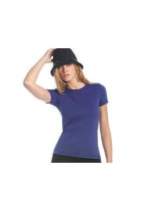 T-shirt donna,women-only,vari colori, manica corta, B&C