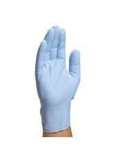 Guanto monouso in nitrile talcato. azzurro. conf da 100 paia Guanto monouso in nitrile talcato. azzurro. conf da 100 paia