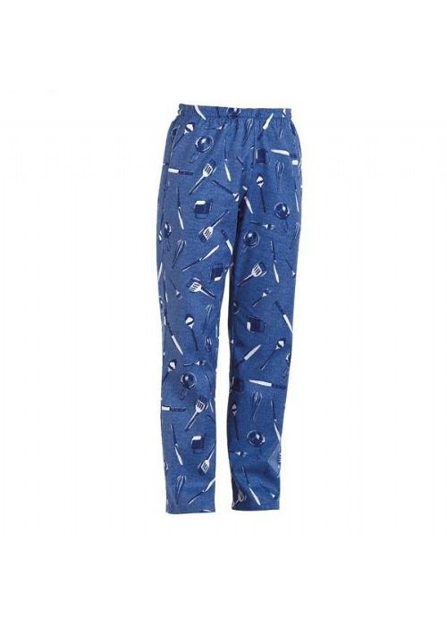 Pantaloni cuoco con elastico, Jeans (2118 - 202103) Pantaloni cuoco con elastico, Jeans (2118 - 202103)