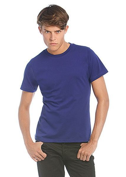 T-shirt uomo,Men-only,Bianca, manica corta, B&C