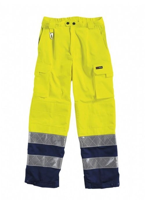 Pantalone Protezione Civile Alta giallo/blu Alta Visibilità