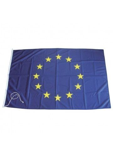 Bandiera Europa tessuto Fiocco di Poliestere F.to 100x150 Bandiera Europa tessuto Fiocco di Poliestere F.to 100x150