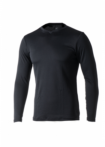 T-shirt termica Mizuno V Neck Long Sleeve  manica lunga