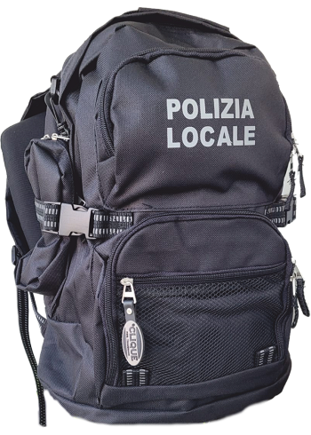 Zaino POLIZIA LOCALE (Il prodotto può essere acquistato solo da agenti o comandi di Polizia Locale)