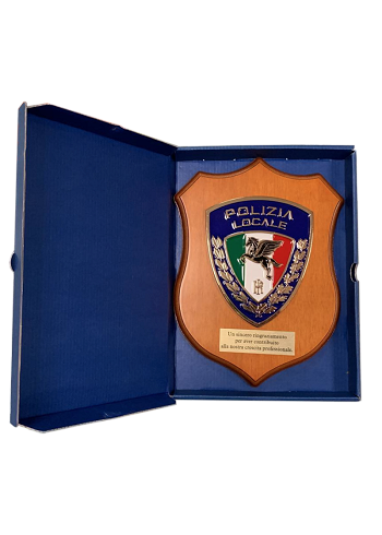 Crest Polizia Locale Personalizzato